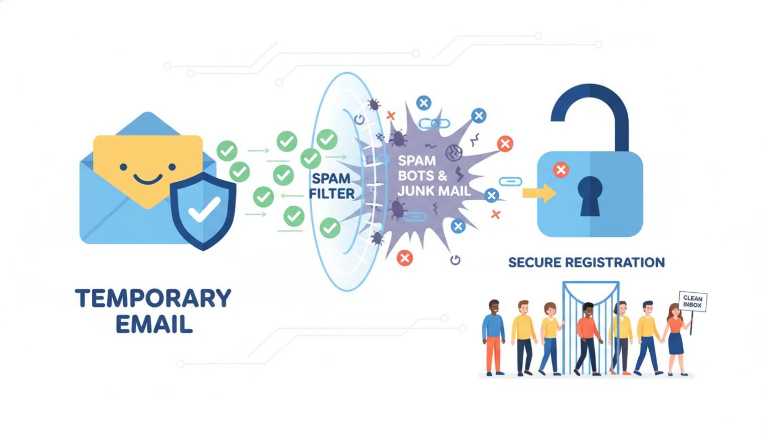 How I reduced signup spam with temporary email workflow